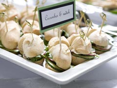 Cucumber & Radish Sandwiches