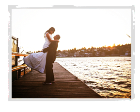 Creative, Waterfront wedding & event venue: The Yacht Club on Lake Union