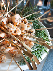 Grilled Shrimp Skewers